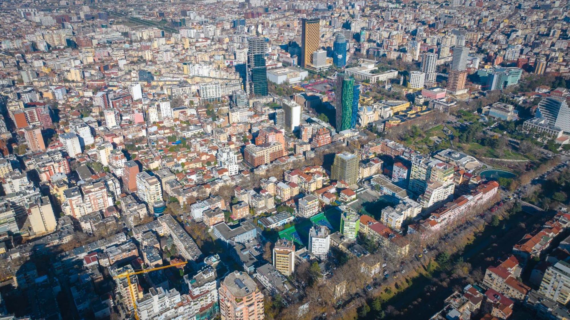 Hotel Aria Тирана Екстер'єр фото