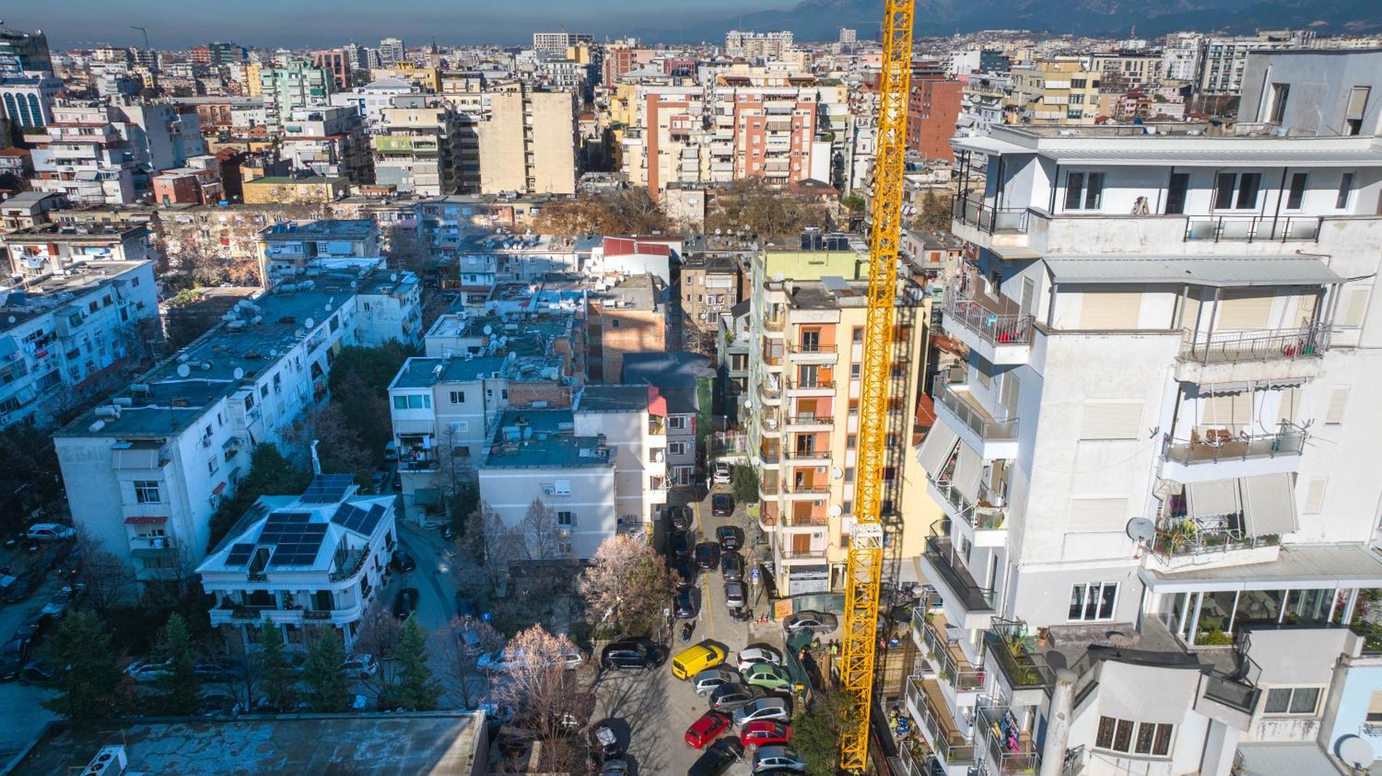 Hotel Aria Тирана Екстер'єр фото
