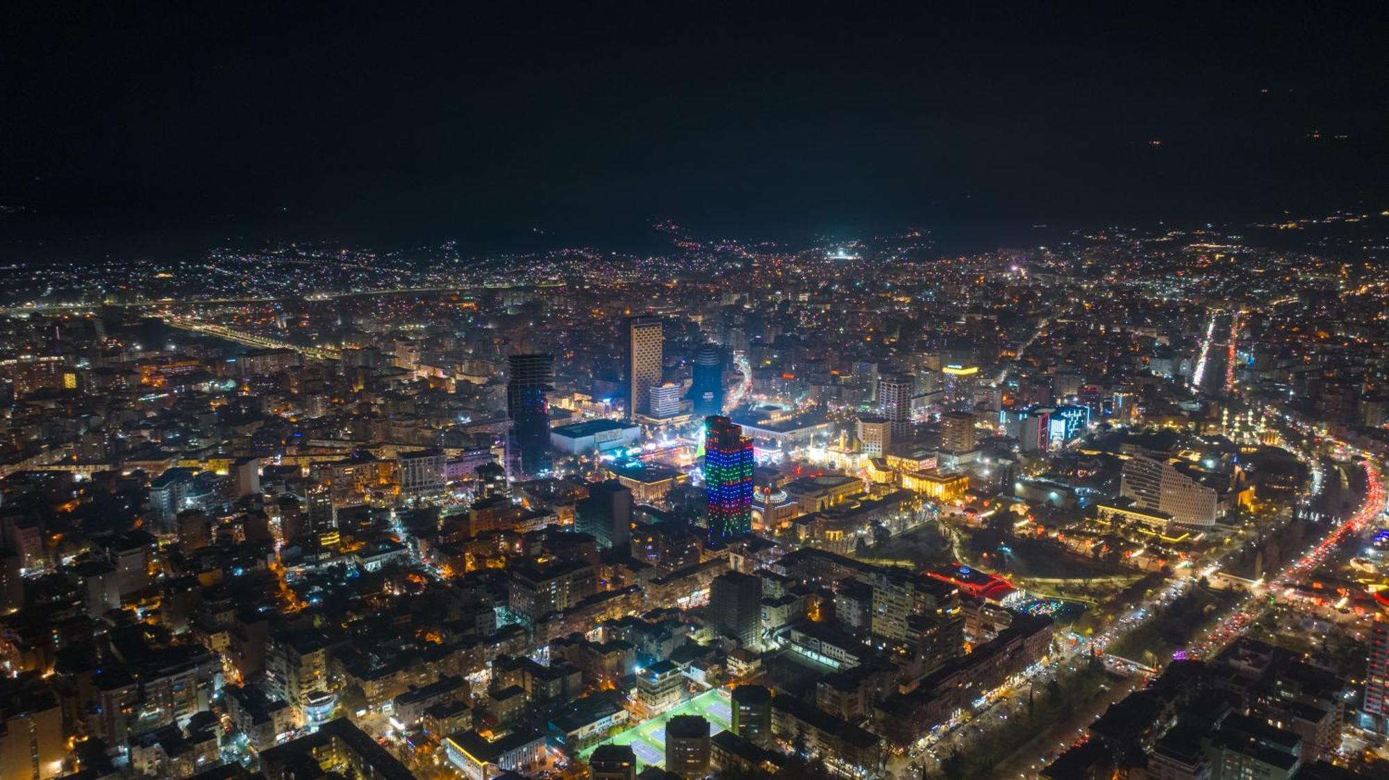 Hotel Aria Тирана Екстер'єр фото
